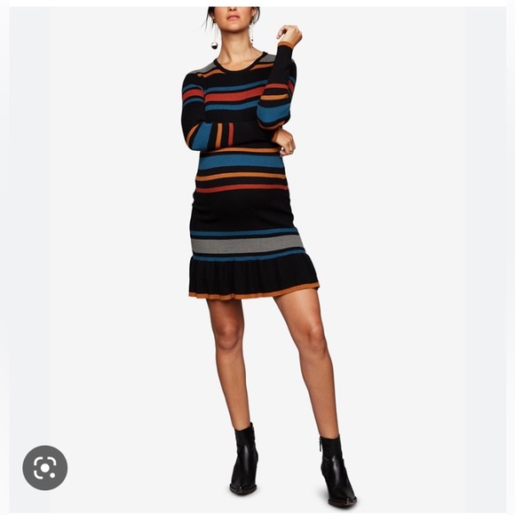 Cupcakes and cashmere striped sweater dress - Picture 2 of 8